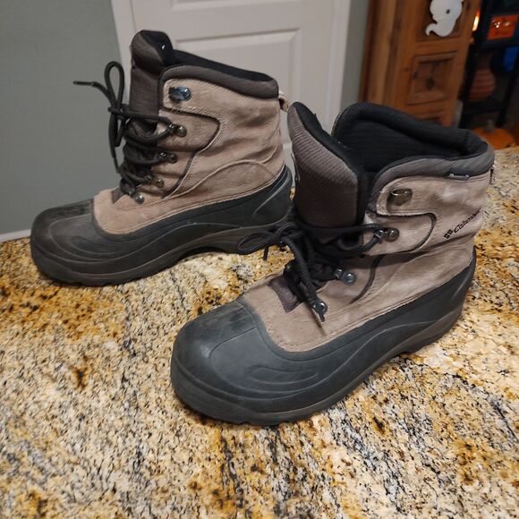 COLUMBIA Cascadian SUMMIT Brown Black Lace Up Boots Men\'s Size 8 BM1168-255 main image 7